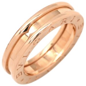 ブルガリ BVLGARI リング 指輪 ビーゼロワン B-zero1 リング XS ピンクゴールド #50(JP10) 750 18金 PG 1バンドリング 10号 336003 【中古】中古品