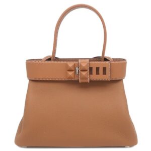 エルメス HERMES 2WAYバッグ メドール トゴ ヴォースイフト ゴールド シルバー金具 茶 ハンドバッグ ショルダー 2025年製 K 【箱】 【中古】