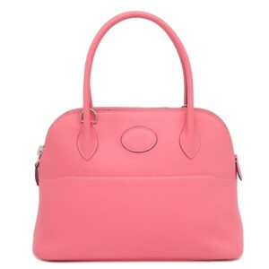 エルメス HERMES 2WAYバッグ ボリード 27 ヴォースイフト ローズアザレ シルバー金具 ハンドバッグ ショルダー C 【保存袋】 【中古】新品同様品