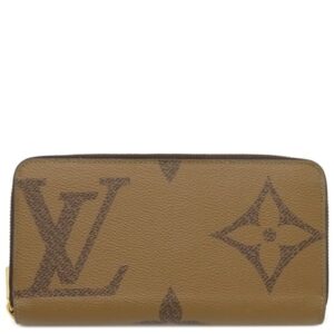 ルイヴィトン LOUIS VUITTON 長財布 ジッピーウォレット モノグラムキャンバス モノグラムジャイアントリバースキャンバス モノグラムリバース ゴールド金具 茶 ラウンドファスナー M69353 CA2270 【箱】 【中古】