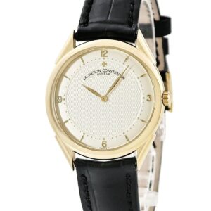 ヴァシュロン・コンスタンタン VACHERON CONSTANTIN ヒストリカル 31045 OH済 K18YG無垢 アイボリー ギョウシェ メンズ レディース 腕時計手巻き ベージュ 【中古】
