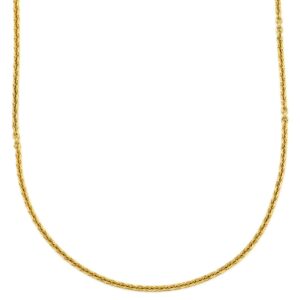 ブルガリ BVLGARI ネックレス ビーゼロワン B-zero1 チェーン イエローゴールド K18YG Au750 18K 18金 【中古】中古美品