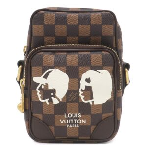 【★3％OFFクーポン】ルイヴィトン LOUIS VUITTON ショルダーバッグ アマゾン ダミエキャンバス ダミエエベヌ ゴールド金具 ファレル ウイリアムス NIGO N40768 RFID 【保存袋】 【中古】新品同様品