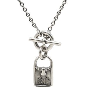 エルメス HERMES ネックレス アミュレット エヴリン ペンダント シルバー925 シルバー バッグモチーフ SV925 AG925 【ケース】 【中古】中古品