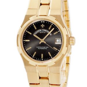 ヴァシュロン・コンスタンタン VACHERON CONSTANTIN オーヴァーシーズ ミディアム 42050/423J K18YG無垢 デイト メンズ 腕時計自動巻き グレー 【中古】中古美品