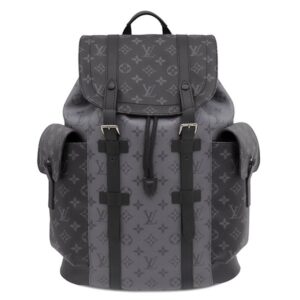 ルイヴィトン LOUIS VUITTON リュック・デイパック クリストファー MM モノグラムエクリプス モノグラムエクリプスリバースキャンバス モノグラムエクリプス マットブラック金具 M45419 不明 【中古】中古美品