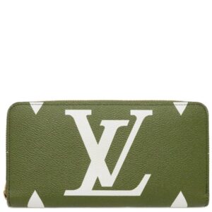 ルイヴィトン LOUIS VUITTON 長財布 ジッピーウォレット モノグラムキャンバス モノグラムジャイアント キャンバス カーキ ゴールド金具 ラウンドファスナー M67549 GI0199 【中古】