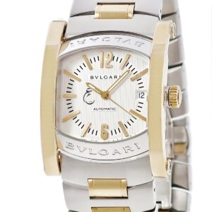 ブルガリ BVLGARI アショーマ AA44SG K18YG×SS コンビ シルバー サウジアラビア バー メンズ 腕時計自動巻き シルバー 【中古】中古美品