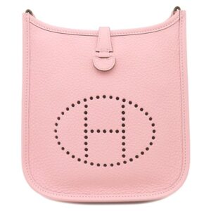 エルメス HERMES ショルダーバッグ エヴリンTPM 16 ロング トリヨンクレマンス ローズサクラ シルバー金具 新品 未使用 ピンク 2025年製 K 【中古】