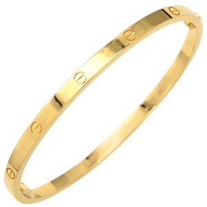 カルティエ Cartier ブレスレット LOVE ラブブレスレット SM イエローゴールド #17 750 18K YG バングル B6079117 【中古】中古品