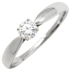 ティファニー Tiffany & Co リング 指輪 ハーモニー ソリティア ダイヤリング プラチナシルバー T＆Co. 一粒 1P 0.27ct 12号 【箱】 【中古】