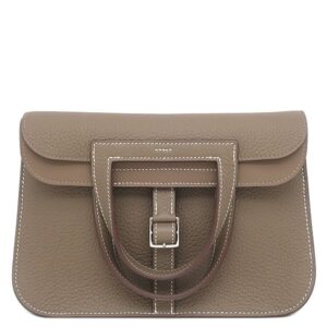 エルメス HERMES 2WAYバッグ アルザン 25 トリヨンクレマンス エトゥープ シルバー金具 ハンドバッグ ショルダー W 【箱】 【中古】未使用保管品
