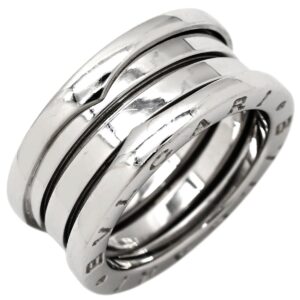ブルガリ BVLGARI リング 指輪 ビーゼロワン B-zero1 3バンド ホワイトゴールド #50(JP10) 18K WG 750 18金 9.5号 【箱】 【中古】中古品