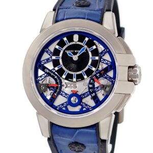 ハリーウィンストン Harry Winston オーシャン プロジェクト Z10 OCEABI42ZZ001 ザリウム バイレトログラード 限定 メンズ 腕時計自動巻き シルバー 【中古】中古美品