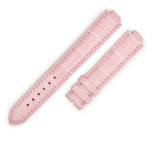ハリーウィンストン Harry Winston 腕時計パーツ 純正 プルミエール用 クロコバンド クロコダイル ピンク 未使用 替え スペア 交換 ベルト 17mm ピンク バネ棒付き 【中古】未使用保管品