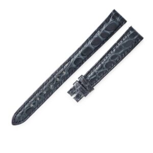 フランクミュラー FRANCK MULLER 腕時計パーツ 純正 トノウカーベックス 2250 2251用 クロコバンド クロコダイル ネイビー 未使用 替え ベルト 12mm バネ棒 ネイビー 紺 【中古】