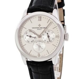ヴァシュロン・コンスタンタン VACHERON CONSTANTIN デイデイト 36mm 42009/000G-9047 OH済 K18WG無垢 バー ローマン メンズ 腕時計自動巻き シルバー 【中古】中古美品