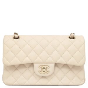 シャネル CHANEL ショルダーバッグ マトラッセ 23 Wチェーン キャビアスキン アイボリー ゴールド金具 ダブルフラップ A01113 29****** 【保存袋】 【中古】新品同様品