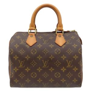 【★3％OFFクーポン】ルイヴィトン LOUIS VUITTON ハンドバッグ スピーディ 25 モノグラムキャンバス モノグラム ゴールド金具 茶 ミニ ボストン M41528 SP0957 【中古】中古美品