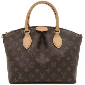 【★3％OFFクーポン】ルイヴィトン LOUIS VUITTON 2WAYバッグ ボエシ NM PM モノグラムキャンバス ゴールド金具 茶 ハンドバッグ ショルダー M45986 RFID 【保存袋】 【中古】新品同様品