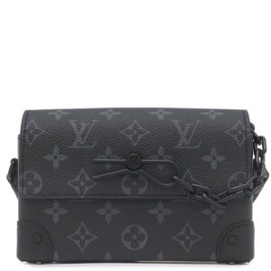 ルイヴィトン LOUIS VUITTON ショルダーバッグ スティーマー ウェアラブル ウォレット モノグラムエクリプス モノグラムエクリプス ブラック金具 黒 ショルダー M81783 RFID 【保存袋】 【中古】未使用保管品