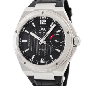 IWC IWC ビッグインヂュニア 7デイズ IW500501 OH済 ブラック パワーリザーブインジケーター メンズ 腕時計自動巻き ブラック 【中古】