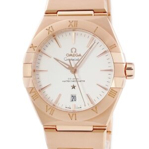 オメガ OMEGA コンステレーション マスタークロノメーター 39mm 131.50.39.20.02.001 新品同様 K18RG無垢 メンズ 腕時計自動巻き シルバー 【中古】新品同様品