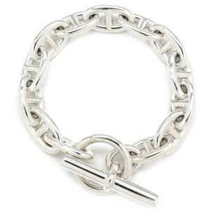 エルメス HERMES ブレスレット シェーヌダンクル GM シルバー925 シルバー 13コマ スターリングシルバー AG925 【ケース】 【中古】