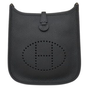 エルメス HERMES ショルダーバッグ エヴリンTPM ロング トリヨンクレマンス ブラック ゴールド金具 黒 2025年製 K 【箱】 【中古】