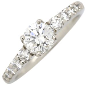 ロイヤルアッシャー ROYAL ASSCHER DIAMOND リング 指輪 ダイヤモンド リング プラチナシルバー 8号 ERA689454913 【中古】新品同様品