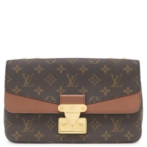 【★3％OFFクーポン】ルイヴィトン LOUIS VUITTON ショルダーバッグ サック マルソー モノグラムキャンバス モノグラム ゴールド金具 茶 チェーンショルダー M46127 RFID 【中古】中古美品