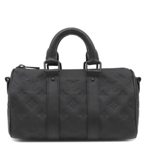 【★3％OFFクーポン】ルイヴィトン LOUIS VUITTON 2WAYバッグ キーポル バンドリエール 25 レザー トリヨンレザー ノワール ブラック金具 黒 ショルダー ミニボストン M20900 RFID 【箱】 【中古】中古美品