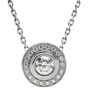 カルティエ Cartier ネックレス ダムール LM ホワイトゴールド Cartier ダイヤモンド 18K Au750 WG N7406700 【保証書】 【中古】
