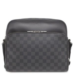 ルイヴィトン LOUIS VUITTON ショルダーバッグ デイトンPM ダミエグラフィットキャンバス レザー ダミエグラフィット シルバー金具 メッセンジャーバッグ N41408 CA2168 【中古】