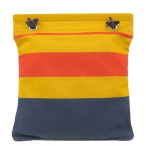 エルメス HERMES ショルダーバッグ サックアリーヌMM ロカバール トワルシェブロン ヴォースイフト ジョーヌ×オレンジ×マリン ショルダー Z 【箱】 【中古】中古美品