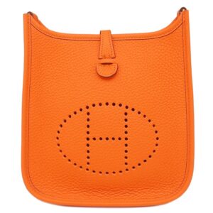 エルメス HERMES ショルダーバッグ エヴリン TPM 16 トリヨンクレマンス オレンジミニアン ゴールド金具 新品 未使用 B 【箱】 【中古】未使用保管品