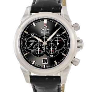 オメガ OMEGA デ ヴィル 4カウンター コーアクシャル クロノグラフ 422.13.41.52.06.001 デイデイト メンズ 腕時計自動巻き グレー 【中古】