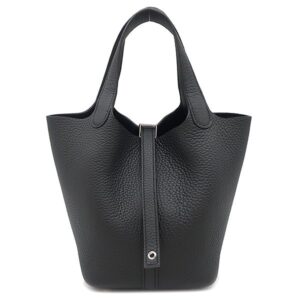 エルメス HERMES ハンドバッグ ピコタンロック 18 PM トリヨンクレマンス ブラック シルバー金具 新品 未使用 黒 2026年製 G 【箱】 【中古】未使用保管品