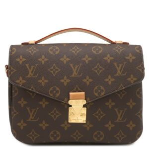 ルイヴィトン LOUIS VUITTON 2WAYバッグ ポシェット メティス MM モノグラムキャンバス モノグラム ゴールド金具 茶 ショルダー ハンドバッグ M44875 RFID 【中古】