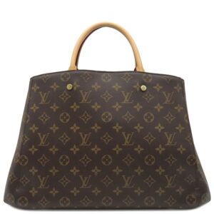 ルイヴィトン LOUIS VUITTON ハンドバッグ モンテーニュ GM モノグラムキャンバス モノグラム ゴールド金具 ショルダーストラップ欠品 M41067 TR3114 【保存袋】 【中古】