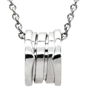 ブルガリ BVLGARI ネックレス ビーゼロワン ネックレス ホワイトゴールド B-zero1 ペンダント 18K 750WG 【中古】中古美品