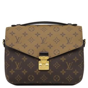 【★3％OFFクーポン】ルイヴィトン LOUIS VUITTON 2WAYバッグ ポシェット メティス MM モノグラムキャンバス モノグラムリバースキャンバス モノグラムリバース ゴールド金具 茶 M44876 RFID 【中古】新品同様品