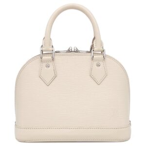 【★3％OFFクーポン】ルイヴィトン LOUIS VUITTON 2WAYバッグ アルマBB エピレザー クオーツ シルバー金具 オフホワイト ショルダー ハンドバッグ M58706 RFID 【中古】中古品