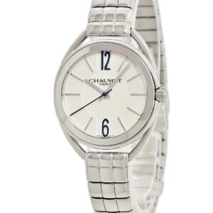 ショーメ CHAUMET リアン W23610-01A シルバー バー アラビア レディース 腕時計クオーツ シルバー 【中古】