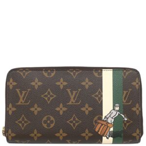 ルイヴィトン LOUIS VUITTON 長財布 モノグラムグルーム ジッピー オーガナイザー モノグラムキャンバス ヴェール ゴールド金具 ベルボーイ M60035 VI0086 【箱】 【中古】