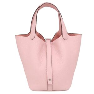 エルメス HERMES ハンドバッグ ピコタンロックPM トリヨンクレマンス ローズサクラ シルバー金具 新品 未使用 2025年製 K 【箱】 【中古】未使用保管品