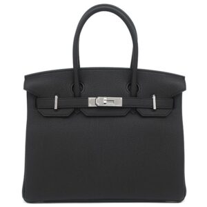 エルメス HERMES ハンドバッグ バーキン30 トゴ ブラック シルバー金具 新品 未使用 黒 2026年製 G 【箱】 【中古】未使用保管品