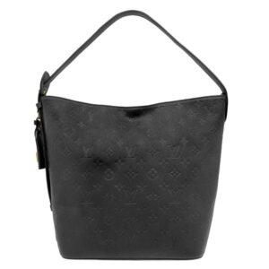 【★3％OFFクーポン】ルイヴィトン LOUIS VUITTON トートバッグ オール イン GM モノグラムアンプラント ブラック ゴールド金具 黒 ポーチ付き M13044 RFID 【中古】中古美品