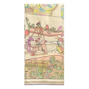 エルメス HERMES ストール カレ140 カレジェアン カシミヤ シルク ナチュラル×ヴェール×ジョーヌ 未使用 【エルメス ロコモーション】 H244098S 【箱】 【中古】未使用保管品