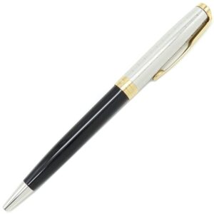 パーカー PARKER ボールペン ソネット プレミアム メタル＆ブラックCT ステンレス GP 真鍮 ラッカー シルバーXゴールドXブラック 中字 黒インク 筆記確認済み 2119787 【ケース】 【中古】未使用保管品